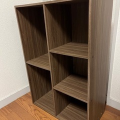 【8日、9日引取りに来て頂ける方】【無料】棚　ブラウン
