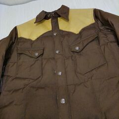 SUGAR CANE レザーヨーク ダウンジャケット 東洋エンタープライズの画像