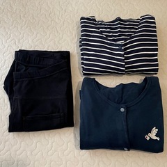 マタニティ🤰 【ベルメゾン】ワンピース2着 【ユニクロ】レギンス1着
