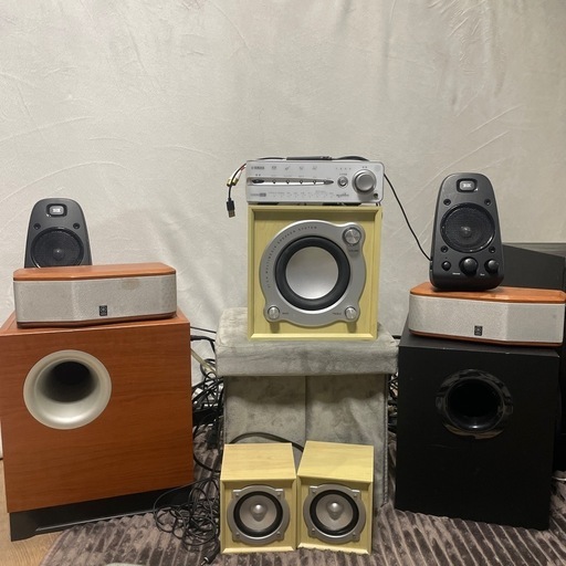 今　サブウーファー　システムスピーカー\n