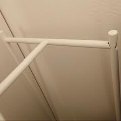 IKEAのKNAPPER クナッペルスタンドミラー,ホワイト,48x160 cmの画像