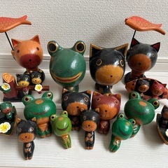 アジアン　バリネコ　バリケロ　バリ島　オブジェ　