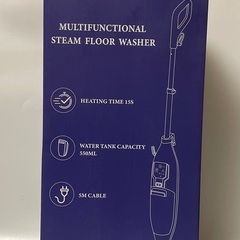 スチームクリーナー 高温スチームモップ スチーム掃除機 年末 年始 3段階蒸気量調節 床 玄関 水あか 油汚れ 家中どこでも使える 13点セット 1台多役の画像