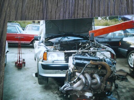 Mベンツ190E-16Vコスワースエンジンテクニカルサービス