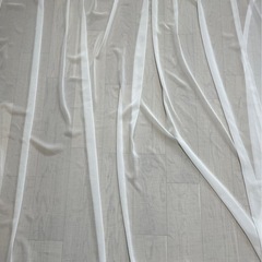 カーテンレール、レースカーテンセットの画像