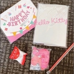 ハローキティ誕生日 飾り付け 女の子の画像