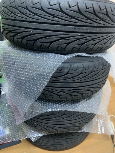 値引き不可　深リムタイヤバリ山24年製付き【希少！】WORK マイスター S1R ホイール　 16インチ 6.5j＋484穴 PCD1