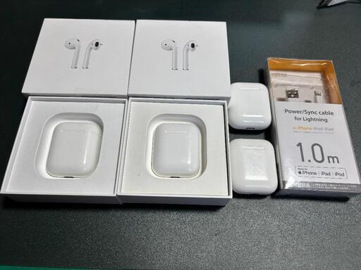 【正規品4台】AirPods 第1世代・第2世代ジャンク