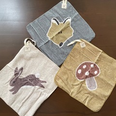 🐍受付中🐍フタフタ　ループタオルの画像