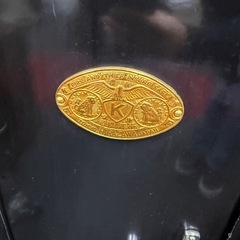 昭和レトロ重厚な金庫（平澤製造）の画像