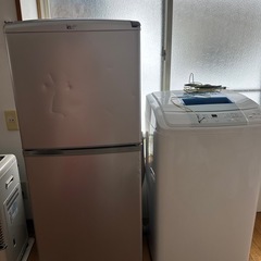 冷蔵庫と洗濯機