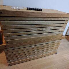 ikiki シェルフコンテナ オーク Lサイズ