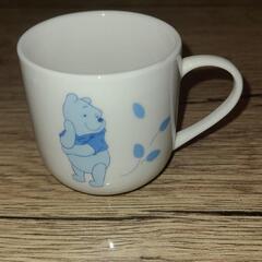 (値下げしました。) くまのプーさん 小型マグカップ 中古の画像