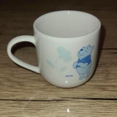 (値下げしました。) くまのプーさん 小型マグカップ 中古