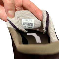 Reebok レディース スニーカー パープル 23.5cmの画像