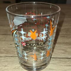 (値下げしました。) ポケモン pizza-la ガラスグラス 中古の画像