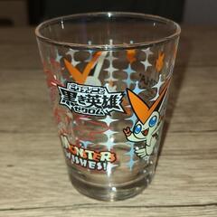 (値下げしました。) ポケモン pizza-la ガラスグラス 中古の画像