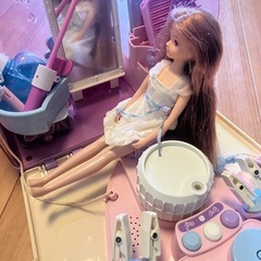 プリンセスカールヘアサロン　　プリンセスカールマリアちゃん人形付きの画像