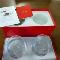 【新品未使用】バカラ　グラス　2個セットの画像