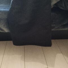 GU　シェフパンツ　Lサイズ　丈通常　ブラックの画像