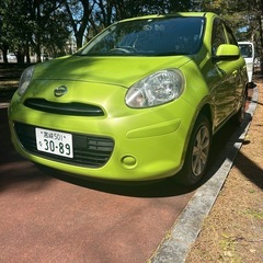 車検満タン　人気のマーチ　コンディション抜群