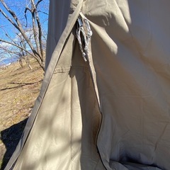 FIELDOOR ･二股ポールのTCテント の画像