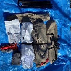 FIELDOOR ･二股ポールのTCテント の画像