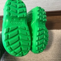 クロックス　レインブーツの画像