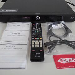 SHARP AQUOS BDレコーダー BD-W520 正常動作品