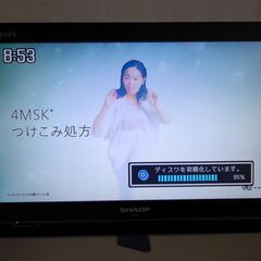 SHARP AQUOS BDレコーダー BD-W520 正常動作品