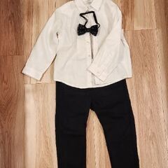 H&M　キッズ　フォーマル　セットアップ　ドレッシー3アイテムセ...