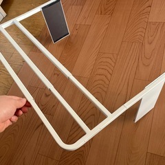 ニトリ マグネット伸縮洗濯機バスタオルハンガー(9475 ホワイト)