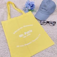 カラー豊富♡エコバッグ トートバッグ ブラック 折りたたみ コンパクト 推し活の画像