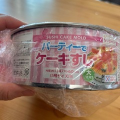 ケーキ寿司　ミッキーマウス　型の画像