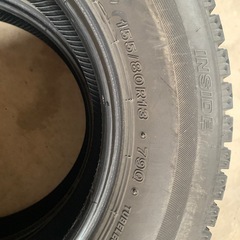 ブリジットン 軽スタッドレスダイヤ4本セット 決まりましたの画像