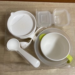 【差し上げます】離乳食セットの画像