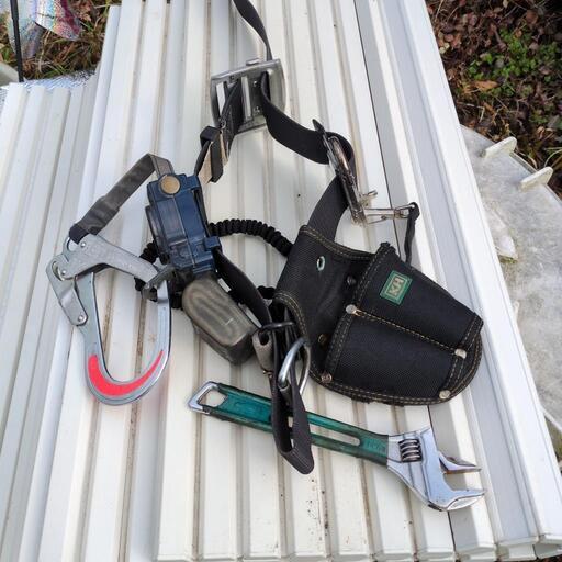 電工用腰工具バンド　現物確認してください