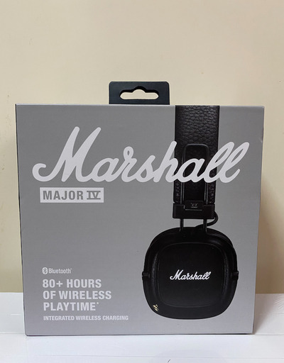 [新品] Marshall Major IV ワイヤレス ヘッドホン