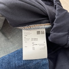 【美品】UNIQLO ウルトラストレッチマタニティレギンスパンツ/デニム 　Mサイズの画像