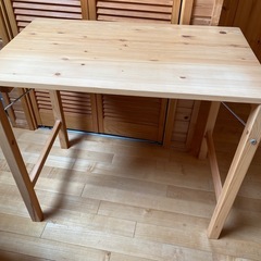 無印良品折り畳みデスク