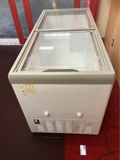 美品！！業務用冷凍庫　ガラストップショーケース