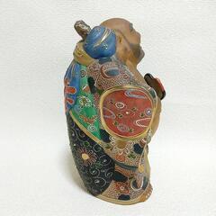 九谷焼 布袋様 布袋像 七福神 金彩 縁起物 古美術 骨董の画像