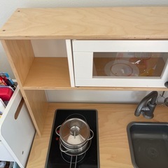 【お取引中】IKEAおままごとキッチンの画像