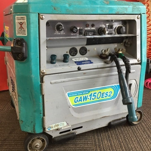 【店頭引取限定】【中古】【現状販売】Denyo デンヨー エンジン溶接機 110,000円(税込)