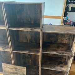 本棚　収納棚　ニトリ　4つセットの画像