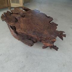 20250306024　家具　きりかぶテーブルの画像