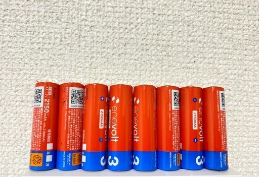 エネボルト 単三電池 8本\n