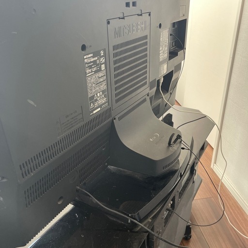 三菱 テレビ 通電OK 三菱 液晶テレビ ブルーレイディスクプレーヤー