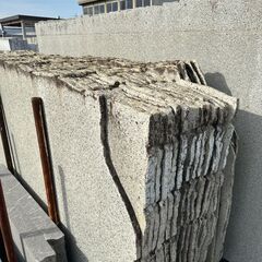 土日引き取り対応可　天然白御影石　お好きな大きさに合わせて定尺カットします！　DIYで庭やお部屋を豪華に♪の画像
