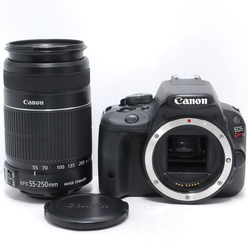 EOS Kiss X7 レンズキット(ホワイト)+望遠レンズ (ブラック) Canon